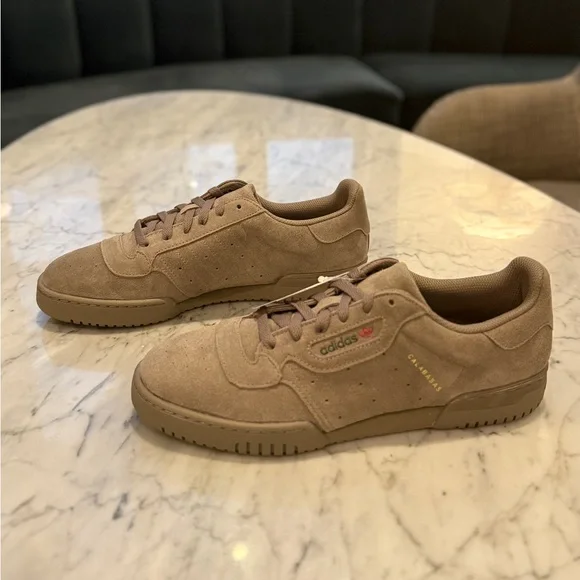 ADIDAS YEEZY Powerphase "Simple Brown" Sneakers (2020) - Picture 4 of 11